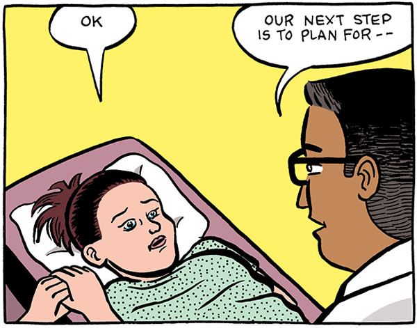 Cancer with an Anxiety Disorder Comic 2